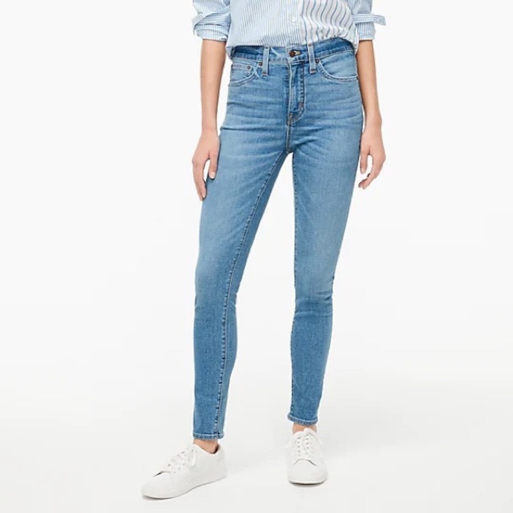 J.Crew 10" high-rise skinny jean in signature stretch